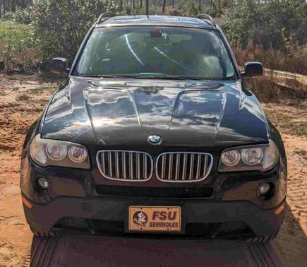 Black 2008 BMW X3 3.0si